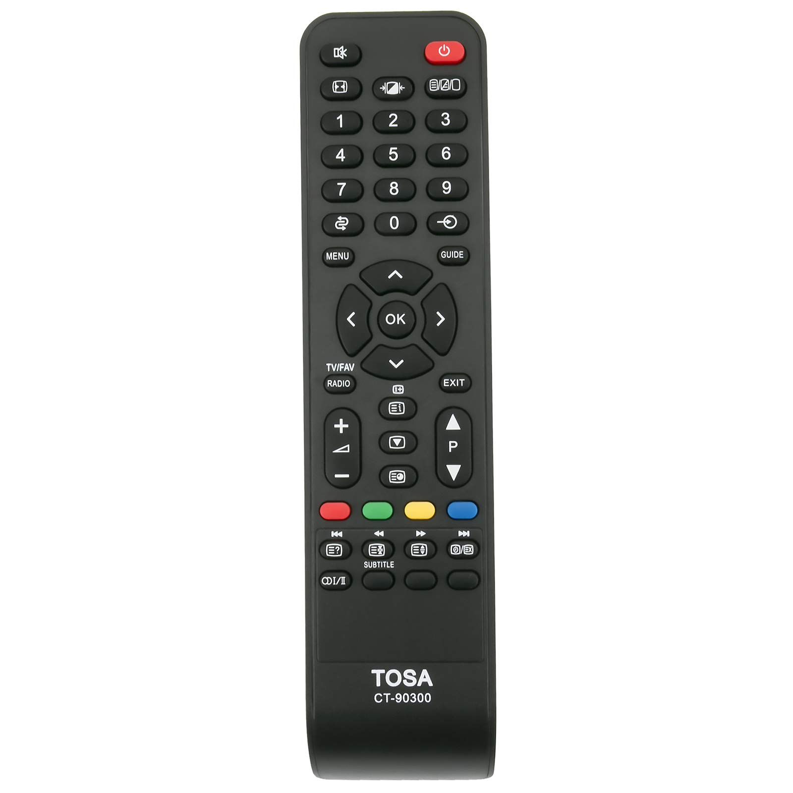 VINABTY CT-90300 Replacement Remote Fit for Toshiba TV AV50 SERIES 32AV503 37AV503 42AV503 32AV504 37AV504 42AV504 32AV505 37AV505 42AV505
