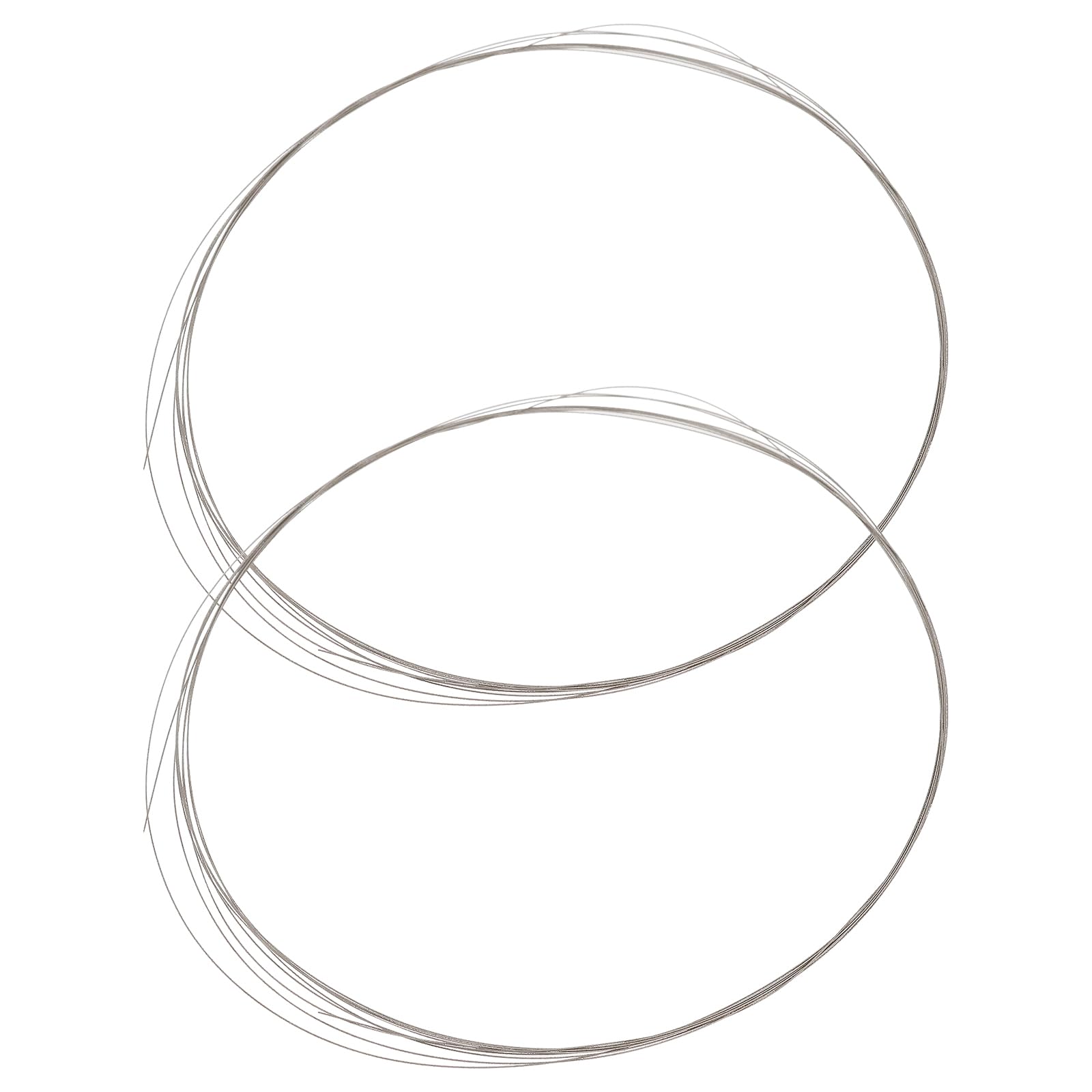 OTOTEC 2pcs Diamond Cutting Circular Wire Saw 2 Meter Thickness 0.15mm Ultra Fine Diamond Wire Saw Suitable for Cutting Ceramic Tiles and Stone Materials