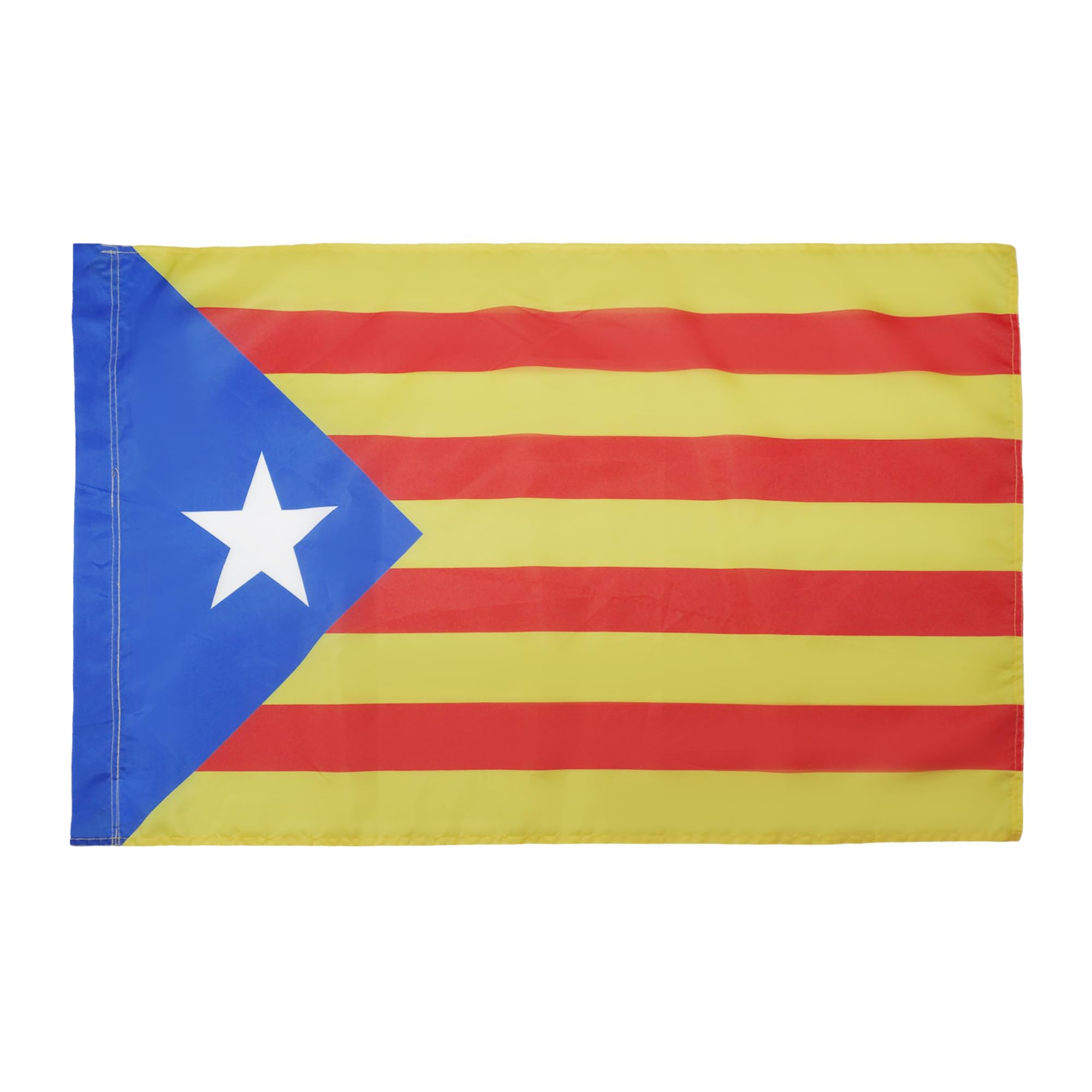 AZ FLAG - Catalonia Estelada Blava Flag - 3x5 Ft - Independentist Catalan Banner with Sleeve - 100% Polyester - Fade Resistant - Vivid Colors - 3' x 5' Feet - 150x90 Cm