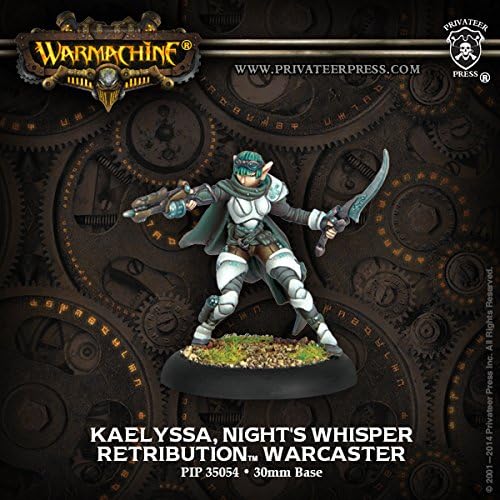 Warmachine Retribution Kaelyssa, Night's Whisper Warcaster