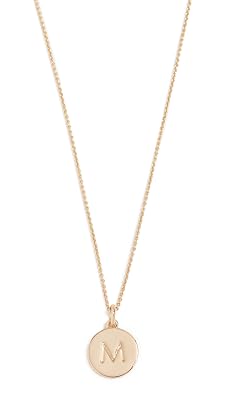 Kate Spade New York Gold-Tone Alphabet Pendant Necklace, 18"