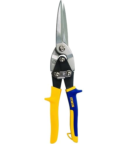 Irwin 10504314 Utility Cut Aviation Snip for Tin, Metal - Nippers