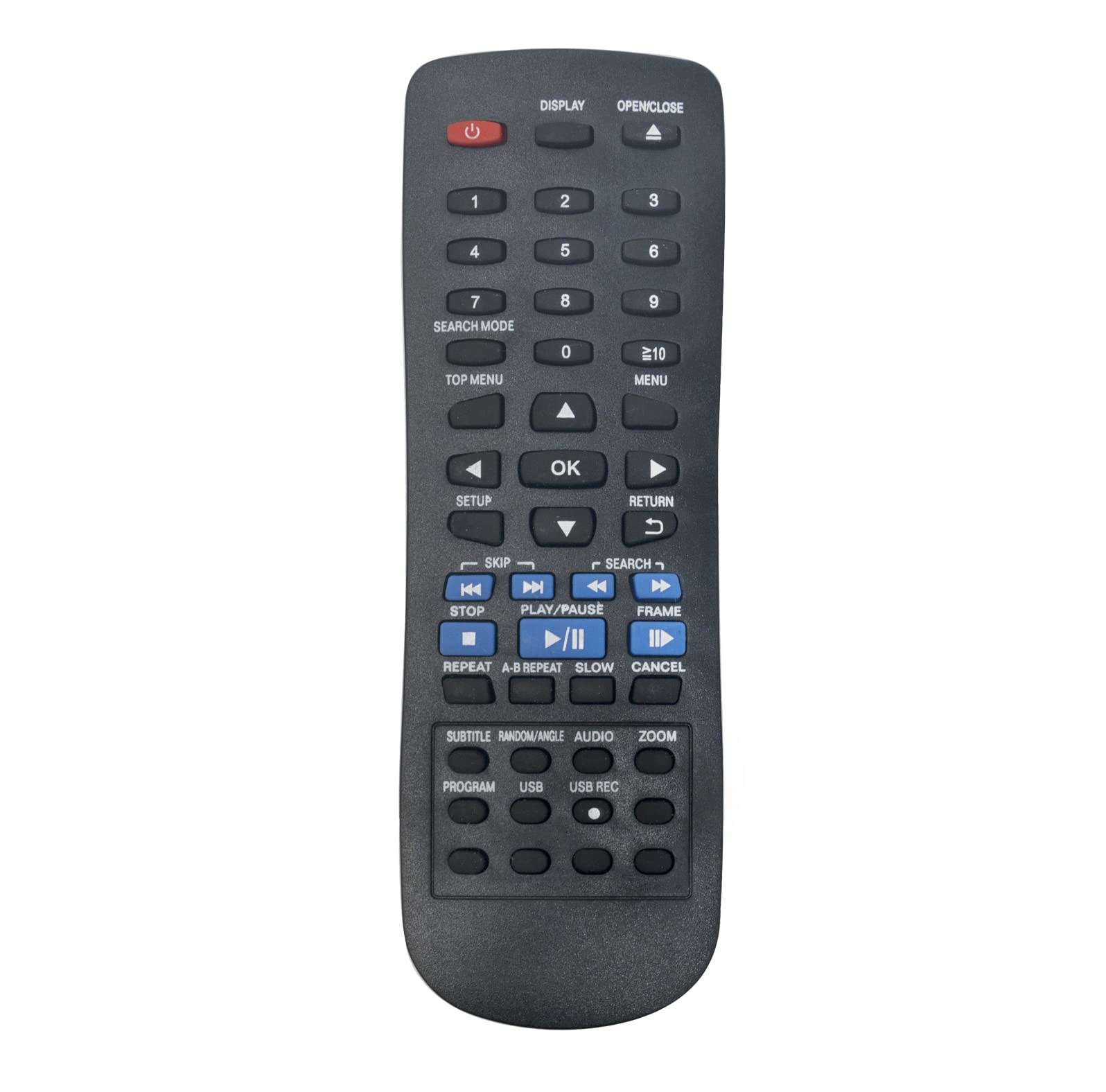 AULCMEET N2QAYA000015 Replacement Remote Control Compatible with Panasonic DVD/CD Player DVDS48 DVDS68 DVDS68EKB DVDS485 DVD-S500 DVD-S700 DVD-S485 DVD-S500EP-K