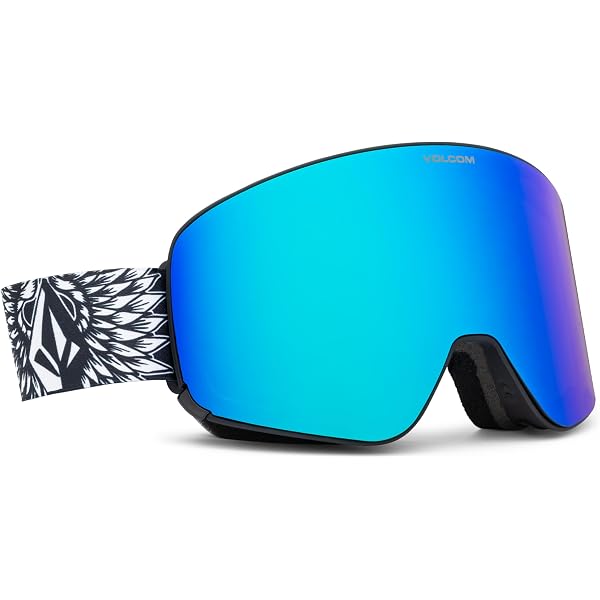 Amazon.com: Volcom - Garden Goggle, Blue Lime Frame, Dark Gray
