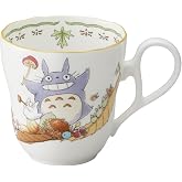 Noritake TT97855/4924-3 My Neighbor Totoro Microwavable Bone China Mug 13.8 fl oz (375 cc)