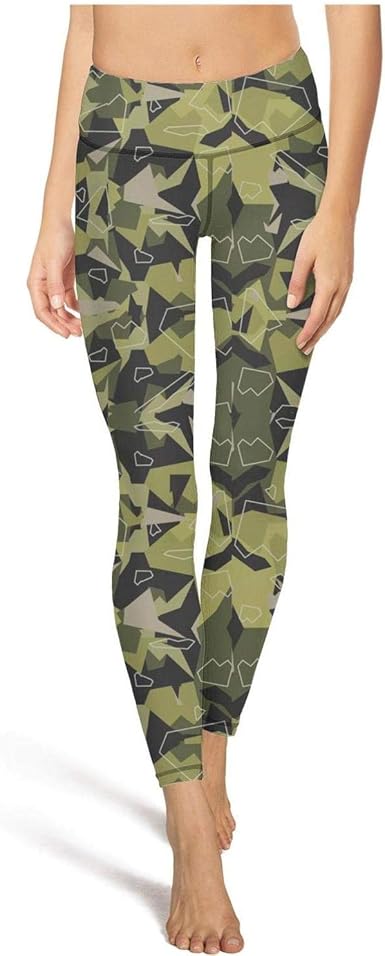 camo yoga capris