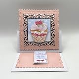 Katy Sue Birthday Cake & Flowers Die-Cut Decoupage Sheets - 12 Pack view 8