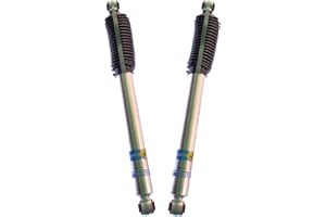 Bilstein B8 5100 Series Pair of Rear Monotube Shock Absorbers for 2009-2022 Ram 1500 with 0-1 Inch Rear Lift | Includes TrendsAuto Decal Sticker | 24-187374