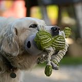 Petface Chubby Chimp Plush Dog Toy Green view 7