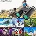 RegeMoudal 12x42 HD Binoculars for Adults, Waterproof Compact Binoculars with Clear Weak Light Vision, Suitable for Bird Watching Hunting Traveling - Prism Bak4 FMC Lens with Smartphone Adapter