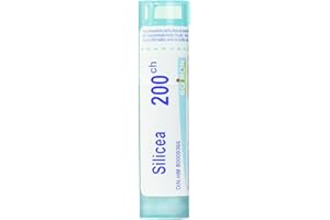 Boiron Silicea 200ch,Homeopathic medicine. Each tube contains 4 g (approximately 80 pellets)