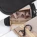 Travel Toiletry Bag Waterproof Dopp Kit Bathroom Storage Organizer with Hanging Hook for Men Women Toiletries and Travel Accessories, Large Capacity (Black)
