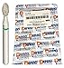 DEFEND DIAMOND BURS FOOTBALL #379-018C COARSE 10/PK