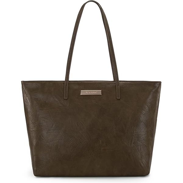 Amazon.com: Suede Large Tote Bag for Women Leather Bag Retro