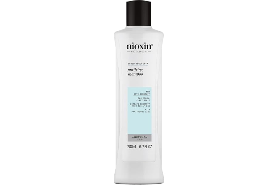 Nioxin Scalp Recovery Purifying Shampoo | For Itchy, Flaky Scalp | Anti-Dandruff | Formulated with Pyrithione Zinc