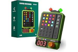 GiiKER Super Decoder, 600-Level Code-Breaking Puzzle Game for 1-2 Players, Handheld Games for Kids and Adults, Birthday Gift 
