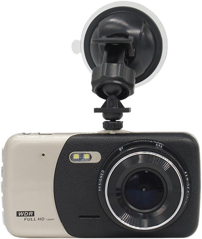 4 Inch Car DVR Camera HD 170 Degree Wide Angle Dashboard Camera Recorder Double Recording Night Vision Car Driving Recorder