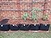 ECOgardener Grow Bags Square Foot Planter Raised Bed Fabric Pot with Handles - 12
