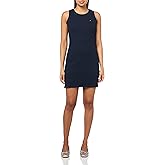 Tommy Hilfiger Womens Sleeveless Rib Knit Chatham Tank Dress