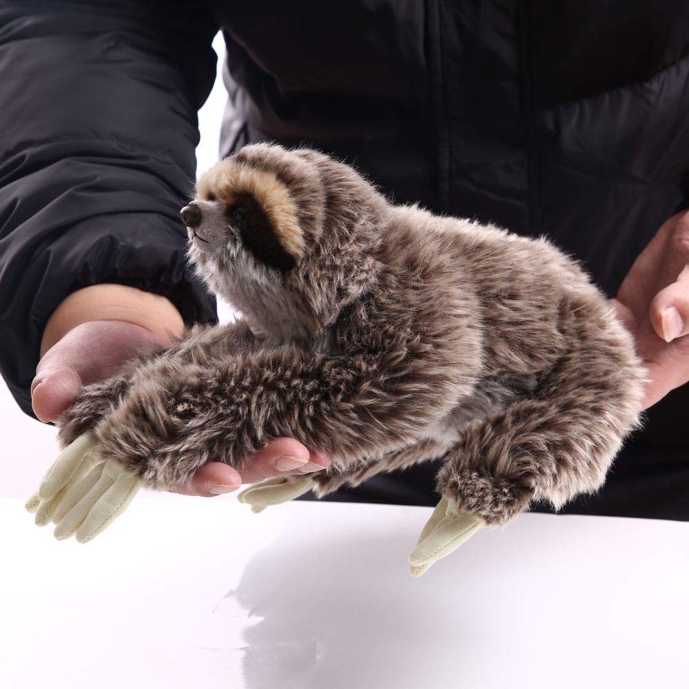 realistic sloth plush