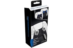 Gioteck SMP PS5 – Thumb Grips PS5 Megapack Caps/Caps/Protective Silicone for PlayStation 5 Joysticks – Non-Slip – Aiming Aid – PS5 Controller Protector (3 Pack) White/Blue/Black