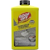 NATIONAL MFG/SPECTRUM BRANDS HHI FG820 32OZ Goof Off, 32 OZ, Degreaser, Removes Embedded Oil from Concrete, No Scrubbing, No Rinsing, Liquid Dries to Powder, Easy to Use Pack of 2