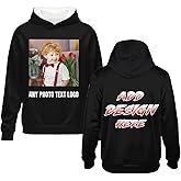 CUSPCOD Boys Hoodies Custom Kids Sweatshirts with Pocket - Graphic Hooded Pullover Gifts for Son Teens Youth