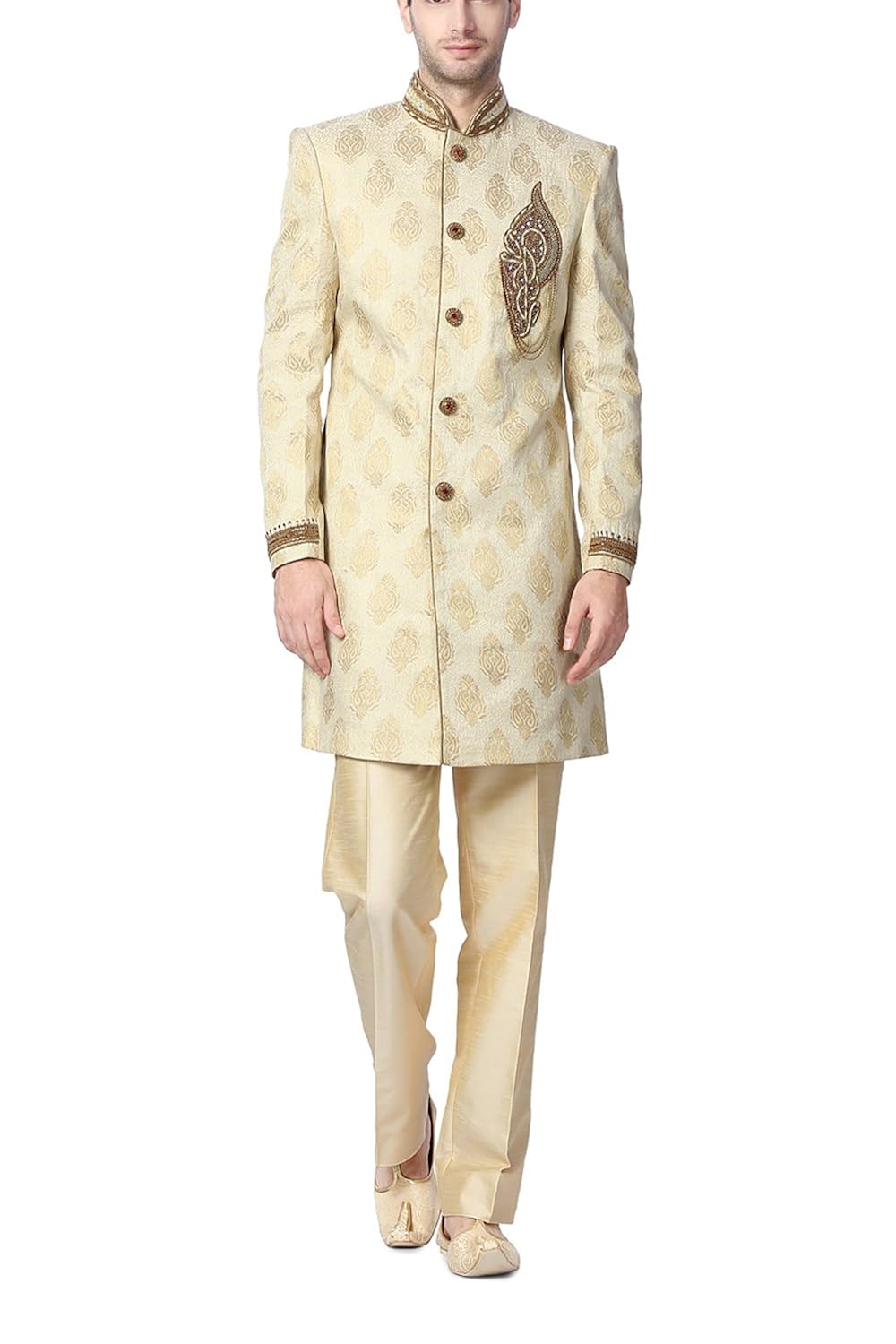 peter england men's cotton sherwani