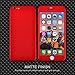 iPhone 6s Case, VANSIN 360 Full Body Cover Ultra Thin Protective Hard Slim Case Coated Non Slip Matte Surface with Screen Protector for Apple iPhone 6 and iPhone 6s (4.7'') - Red
