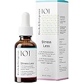 Geek & Gorgeous – Stress Less – Lightweight Gel Serum with Beta-Glucan & Madecassoside – Soothing Care for All Skin Types, Especially Sensitive – 1 oz