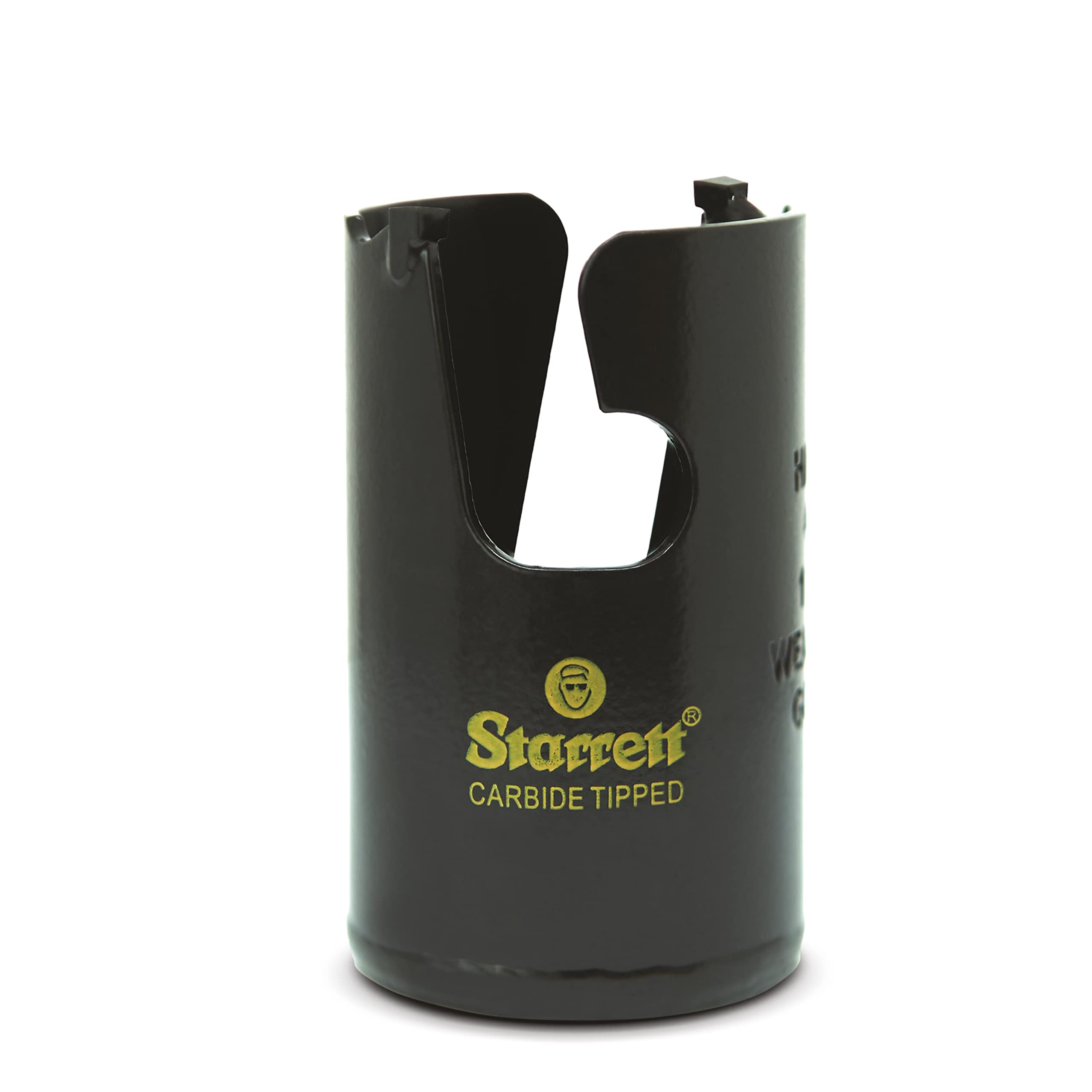 Starrett Tungsten Carbide Tipped Holesaw - MPH0196 Multi Purpose Cut TCT Hole Saw Cutter - For Wood MDF Plastics Ceramic Wall Tiles - 40mm — image 1