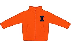 Creative Knitwear College Baby Polar Fleece Jacket-Team Logo, Multiple Colors, for Boys & Girls (12 Mos-8 Yrs)