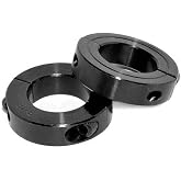 Rough Country Sway Bar Clamp Kit for 1997-2006 Jeep Wrangler TJ - 1127, Black