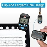 MOREYES Mini Metronome Digital with Loudspeaker for Piano Guitar Sax Violin view 5