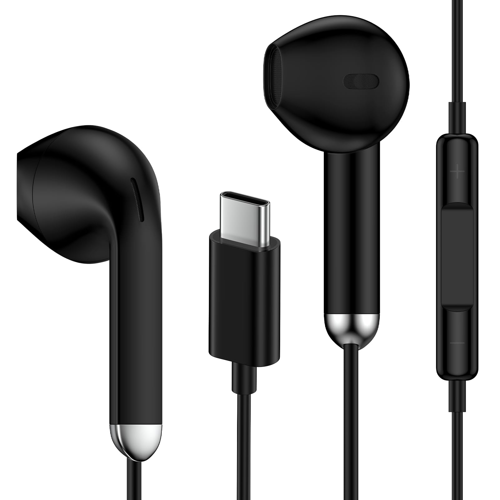Photo 1 of Samsung Earbuds Wired for Galaxy S25 Ultra S24 S23 S22 S21 S20 A17 A56 A36 A16 A55 A35 A25 A15 A54 A14 A53 Z Flip/Fold 7 6 5 4 3, USB C Wired Headphones Earphones Earbuds for iPhone 16e 16 15 Pro Max
