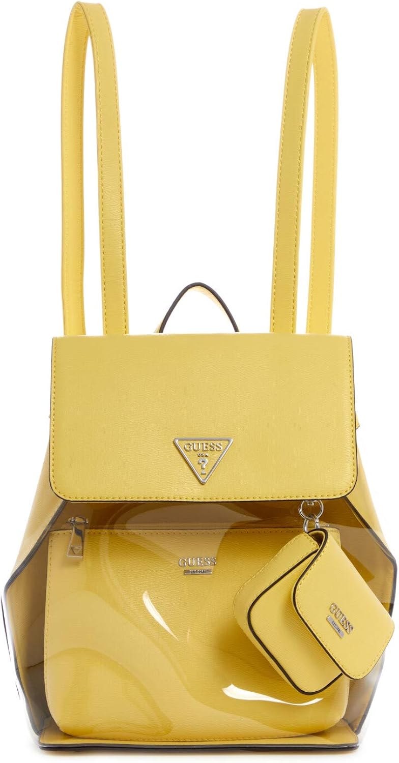 Guess Women's Rubina Backpack Yellow Guess Amazon.co.uk Shoes & Bags