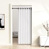 WELDUN Extendable Shower Curtain Rod 48-154CM No Drill Telescopic Pole Black view 5