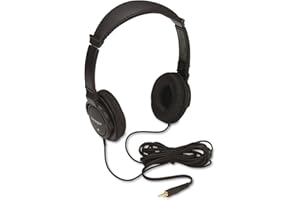 Kensington Hi-Fi On-Ear Headphones with 9-Foot Cord, 3.5mm Jack Headset (K33137)