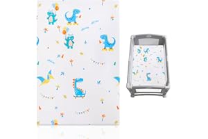 Pack and Play Mattress - 38" x 26" Soft Breathable Portable Mattres Waterproof & Washable Perfectly fits Pack n Play