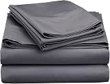 MOONLIGHT20015 King Duvet Cover Set Grey Microfiber Soft 230x220 cm view 8