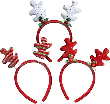 girls christmas headbands