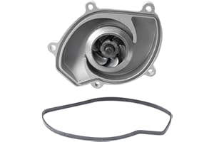 TRQ Engine Water Pump Compatible with 2008-2018 Porsche Cayenne 2015-2018 Macan 2010-2016 Panamera