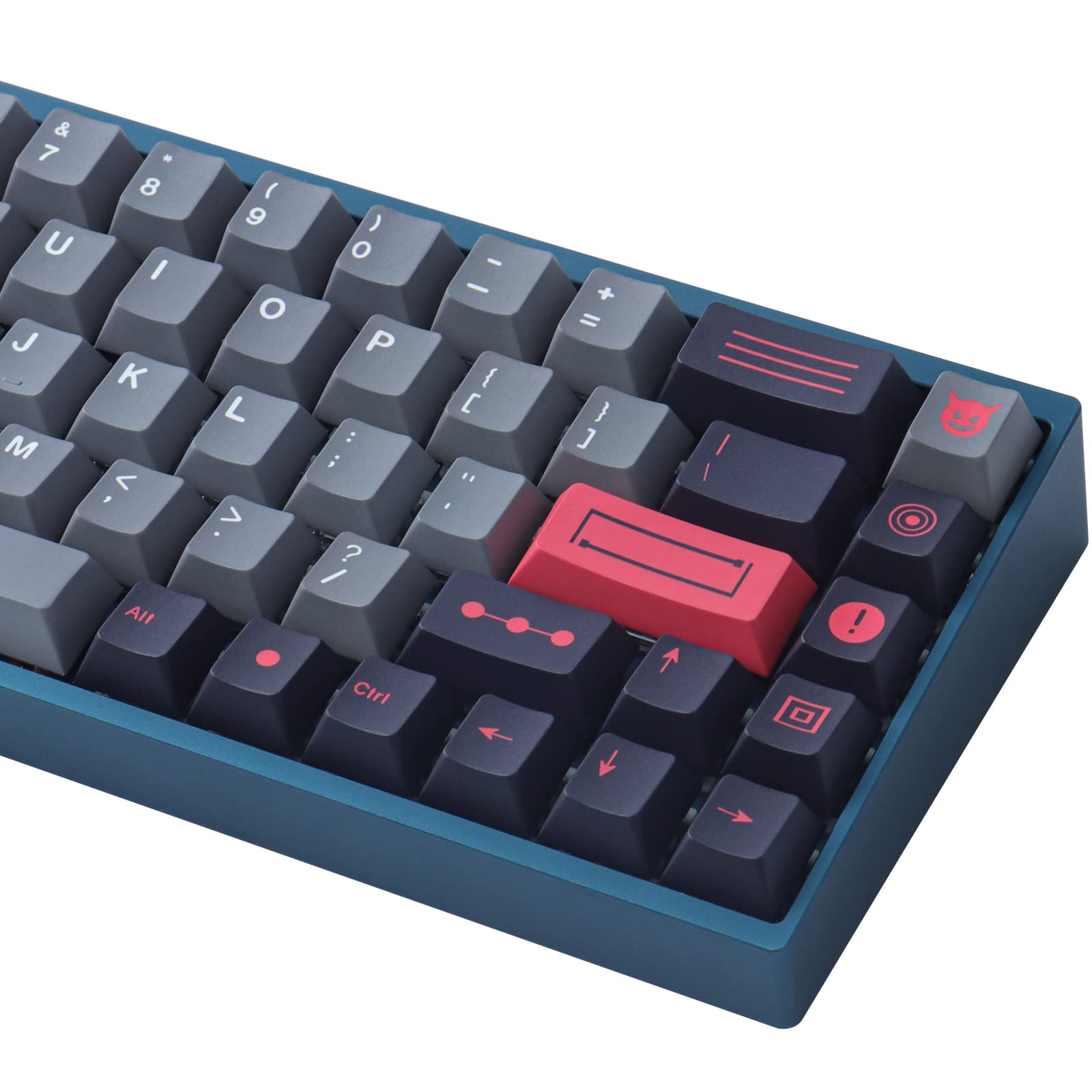 Keycaps PBT Keycaps ANSI Layout Cherry Profile Dye Sublimation Keycaps 145 Keys for Gateron Kailh Cherry MX Switches Mechanical Keyboards