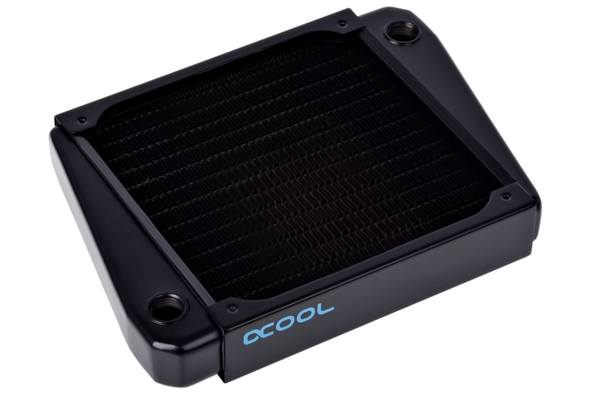 Alphacool 14241 Radiator, refoidisseurs Fans and radiators – Universal Radiator Fan, Cooler & Radiator (Universal, Black, Copper, 144 mm, 195 mm)