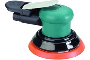 Dynabrade (59020) Dynorbital-Spirit 5" (127 mm) Diameter Random Orbital Sander, Non-Vacuum | 3/16" (5 mm) Diameter Orbit | 12000 RPM Pneumatic Motor