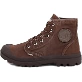 Palladium Men's Pampa Hi Boot, Vegan Canvas Lace Up Boot