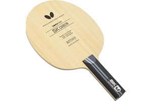 Butterfly SK Carbon Table Tennis Blade - TAMCA 5000 Carbon Fiber Blade - Professional Butterfly Table Tennis Blade - Available in FL and ST Shakehand Handle Styles - Made in Japan