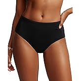 Tempt Me Women Mid Rise Bikini Bottoms - Full Coverage Bathing Suit Bottoms Mid Waist Swim Bottoms 2025