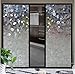 bofeifs Non-Adhesive Window Film Cobblestone No-Glue 3D Window Flim for Bathroom or Kitchen,17.7x78.7 Inch