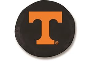 Holland Bar Stool Co. Tennessee Volunteers HBS Black Vinyl Fitted Spare Car Tire Cover